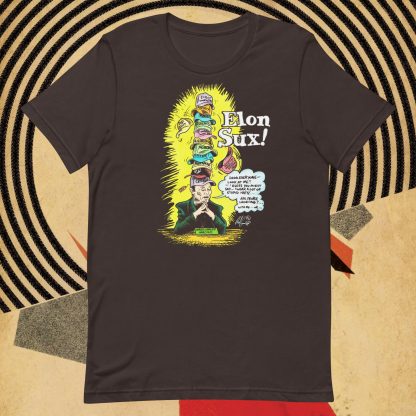 'Elon Sux!' Comfy Tee Shirt - Image 4