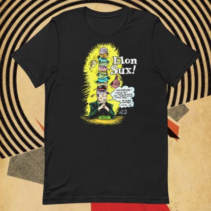 'Elon Sux!' Comfy Tee Shirt - Image 2
