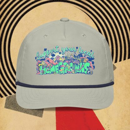 'Support Your Local HOMEGROWNS' Golf rope cap - Image 5