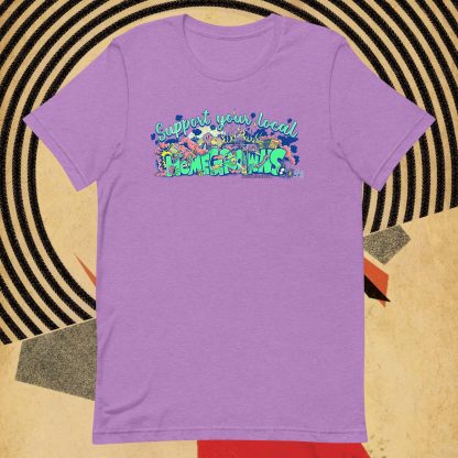 Support Yourt Local 'HOMEGROWNS' Comfy Unisex T-Shirt - Image 2