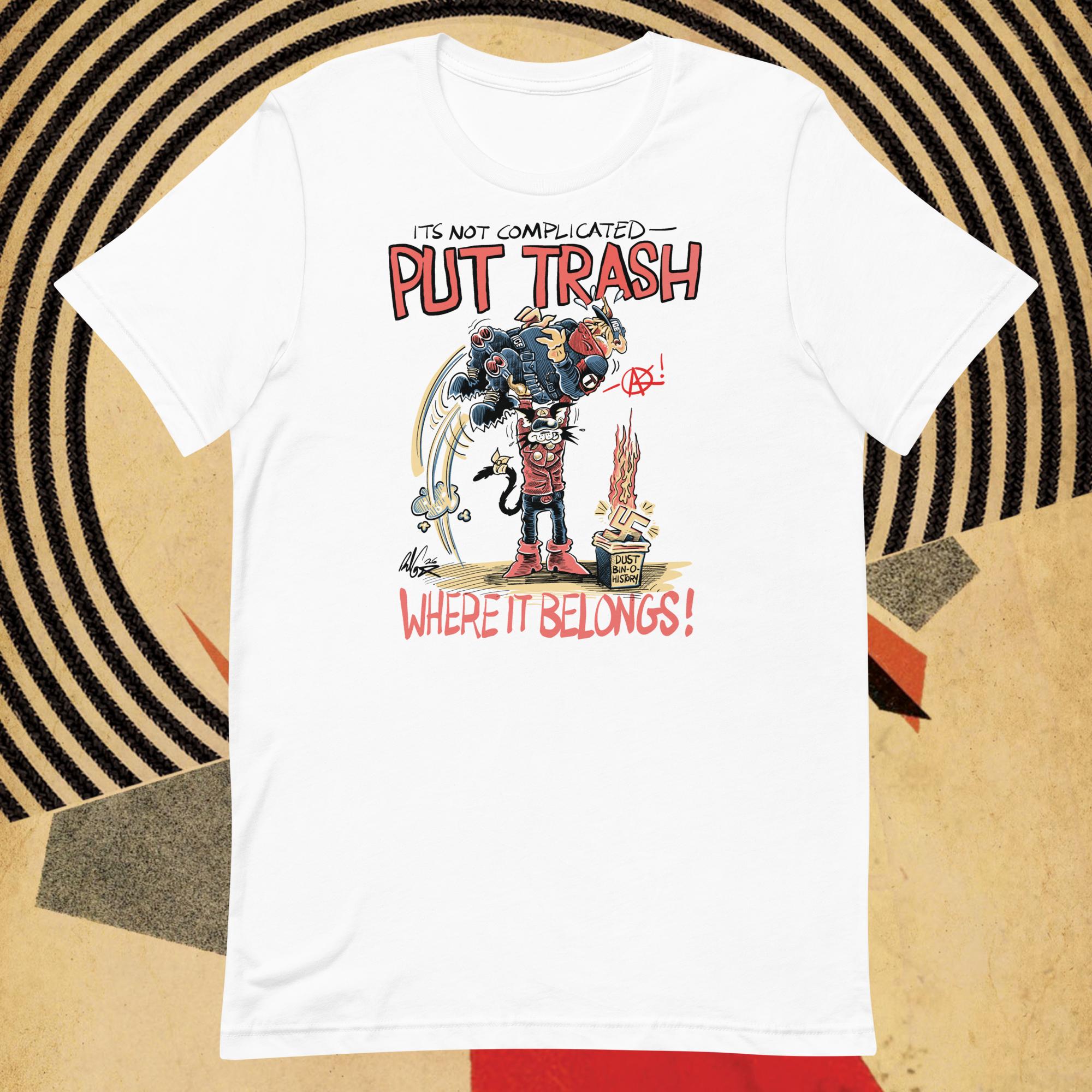 "Put Trash Where It Blongs" Unisex Tee - Image 2